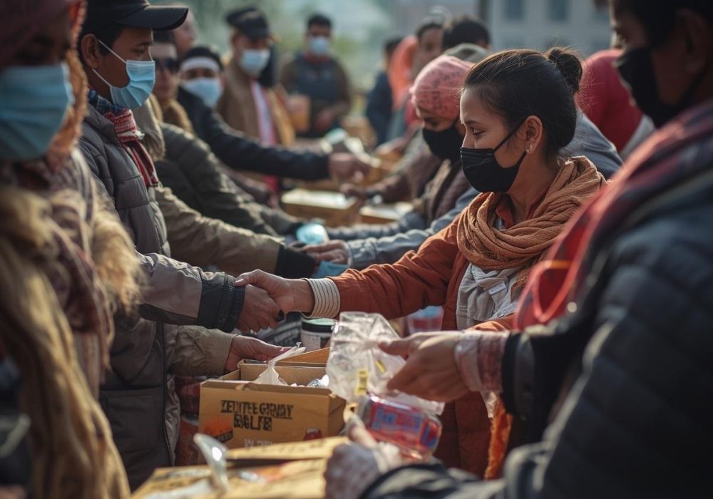 Emergency relief distribution